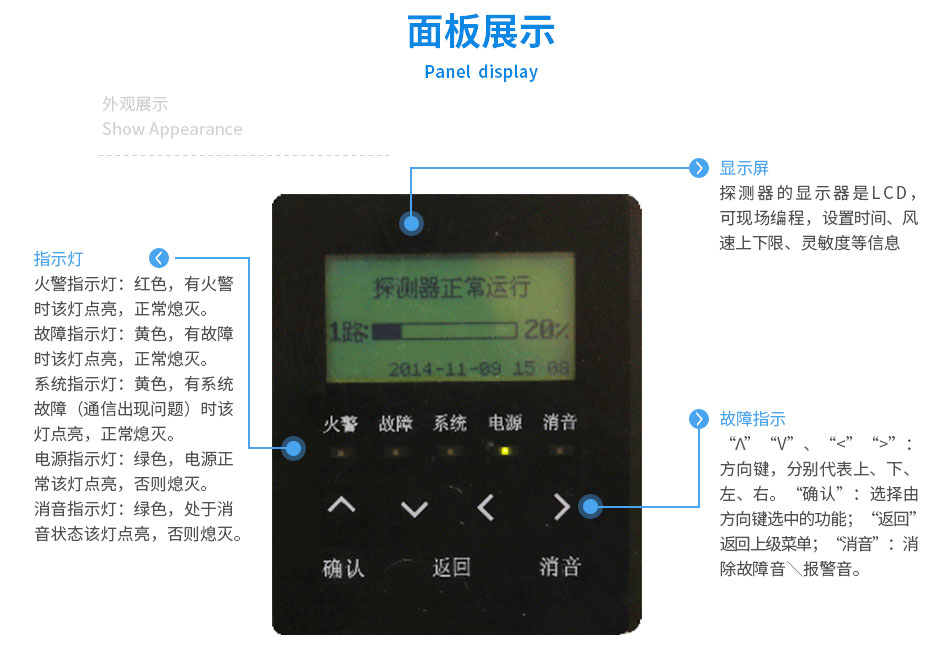 JTY-GXF-GST2D吸氣式感煙火災(zāi)探測器特點(diǎn)